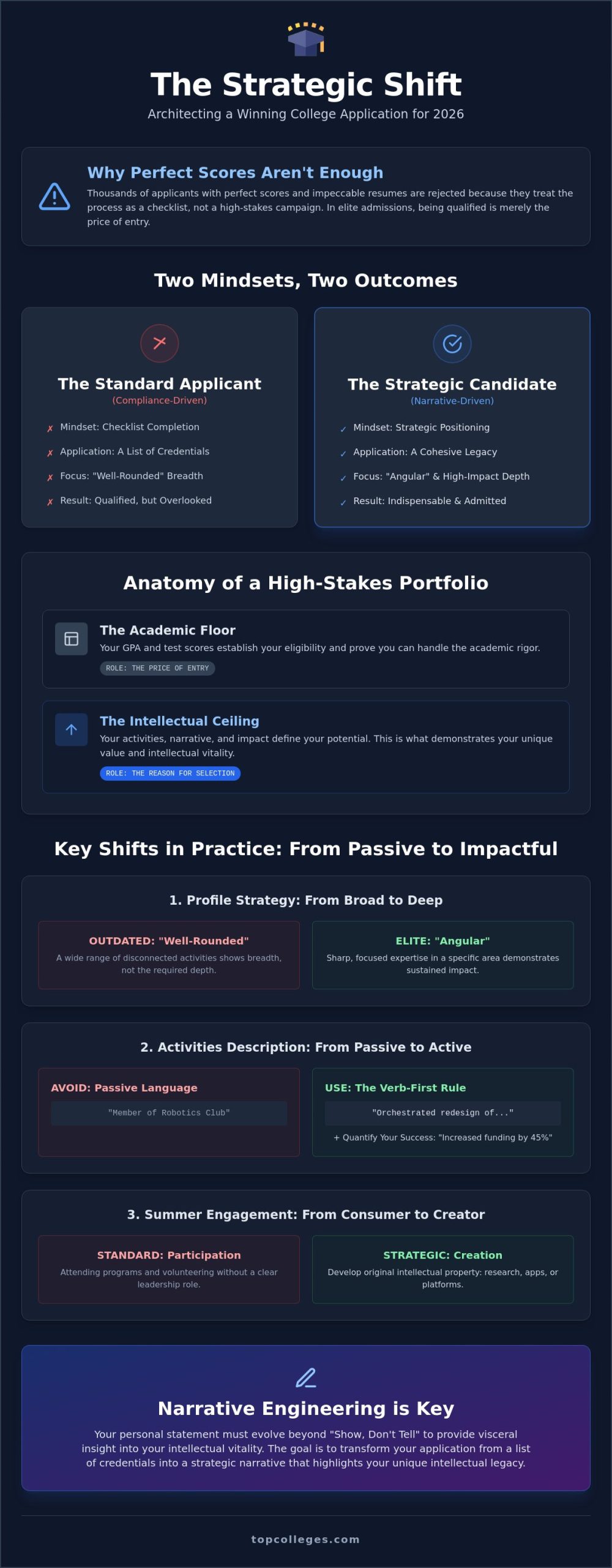 College Application Best Practices: Architecting a Strategic Narrative for 2026 Admissions