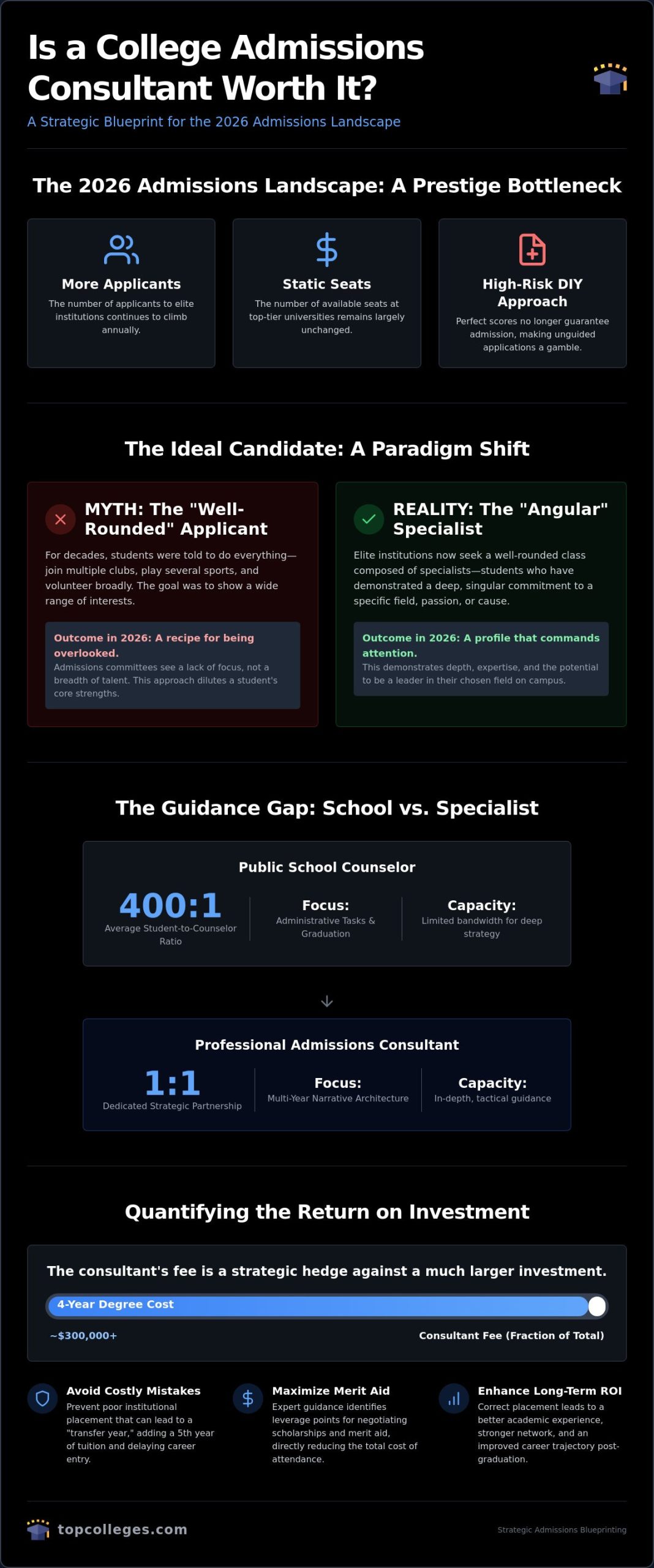 Is a College Admissions Consultant Worth It? The Strategic ROI of Elite Guidance