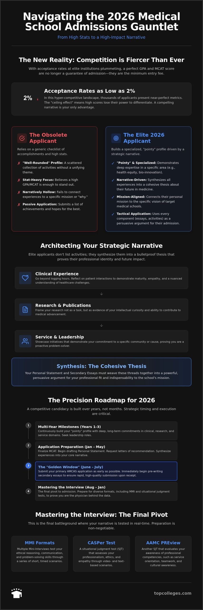 Medical School Admissions Consulting: The Strategic Blueprint for 2026