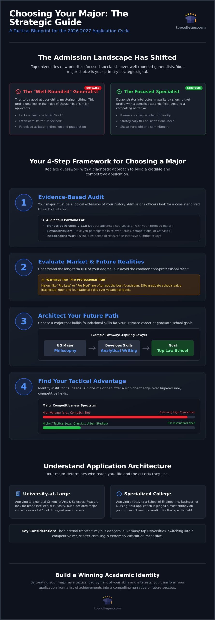 How to Choose a College Major: Strategic 2026 Guide
